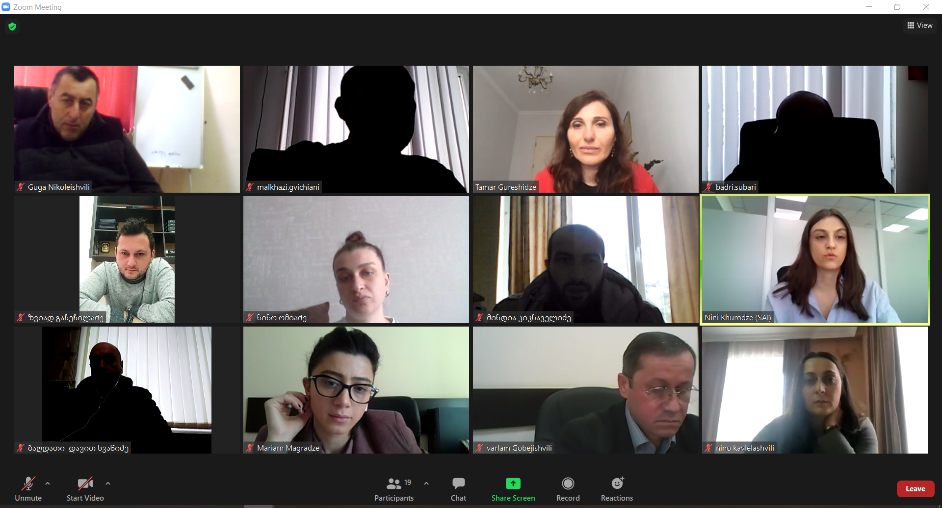 საჯარო აუდიტის ინსტიტუტმა ტრენინგკურსი „მოხელის მენეჯერული უნარები“ დაასრულა